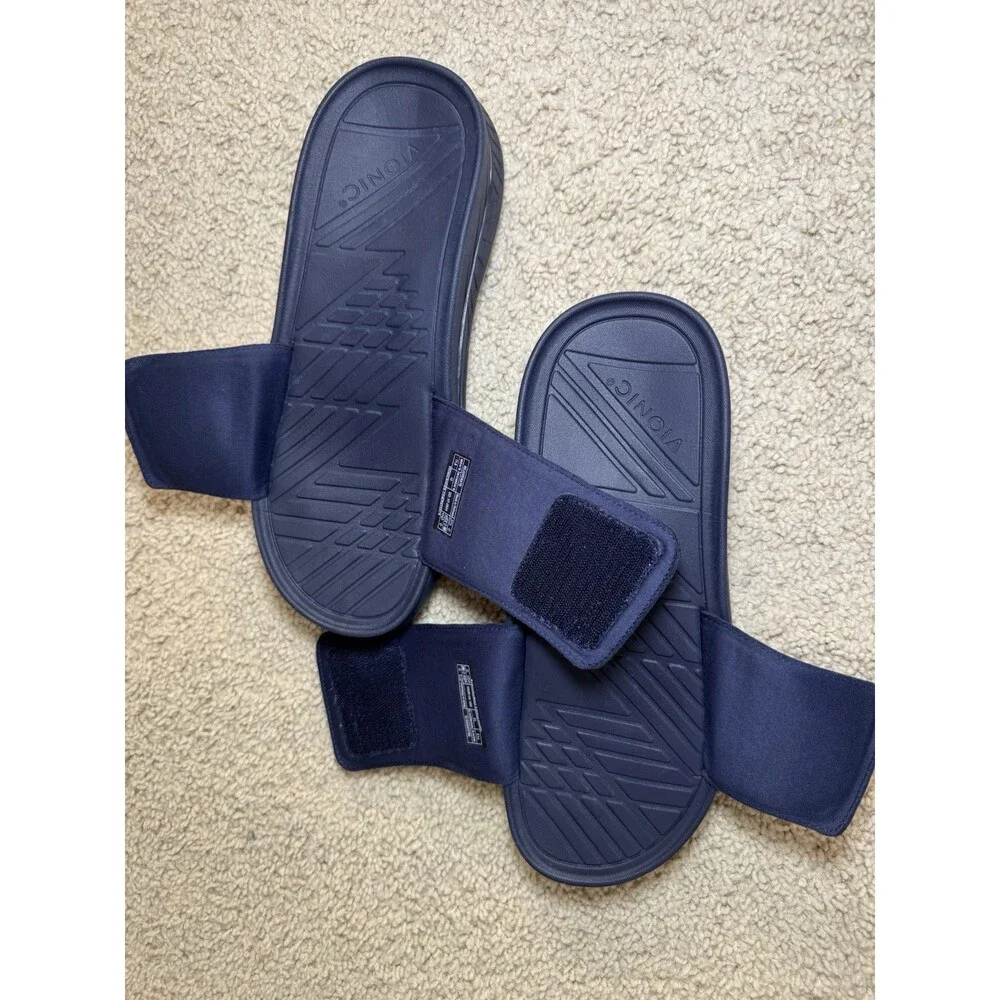 Vionic Unisex Rejuvenate Sandal Navy Blue Size Men’s US 11.5, Women’s US 13